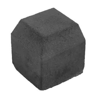 Small Kerb External Angle 125 X 125 X 125mm Charcoal