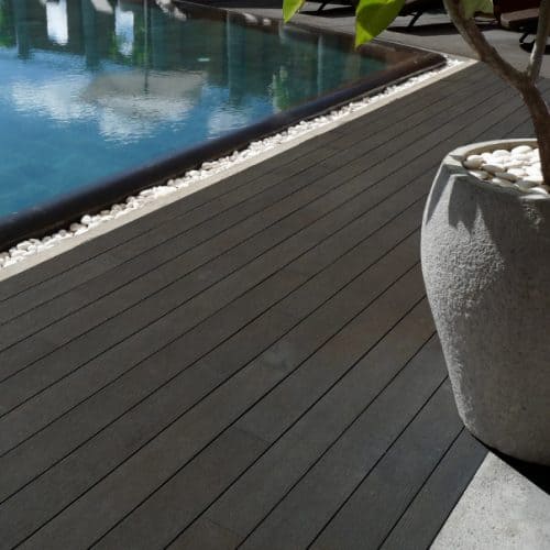 Composite Dual Decking 145 X 21mm 3.6m - African Charcoal