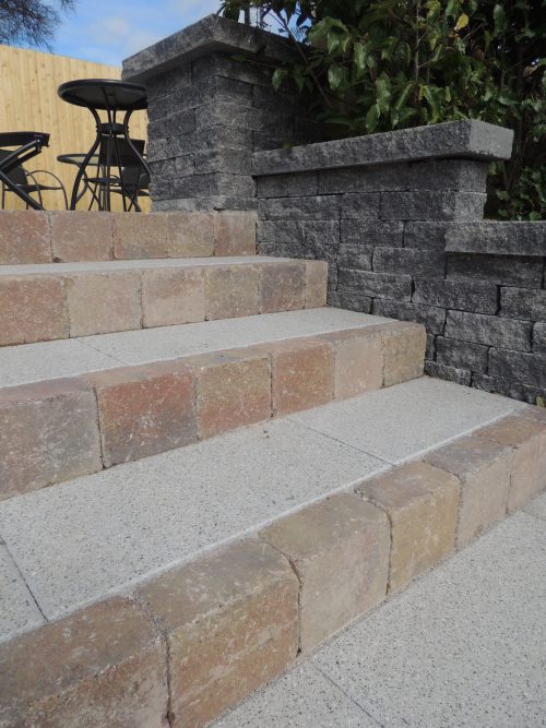 Mellifont Rumbled Kerb 190 X 160mm - Rustic