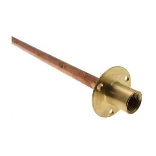 Wallplate 15mm And Copper Tube 350mm
