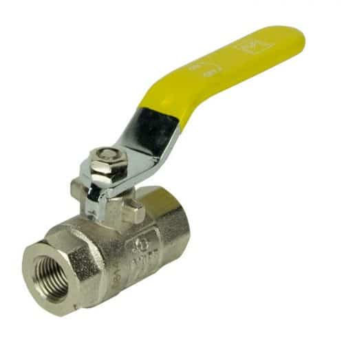 Yellow Gas Level Ball Valve