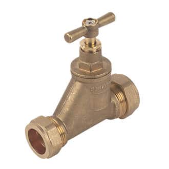 Brass Stopcock 25 X 22mm