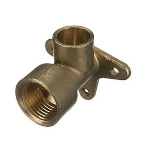 End Feed Wall Tap Elbow 15mm