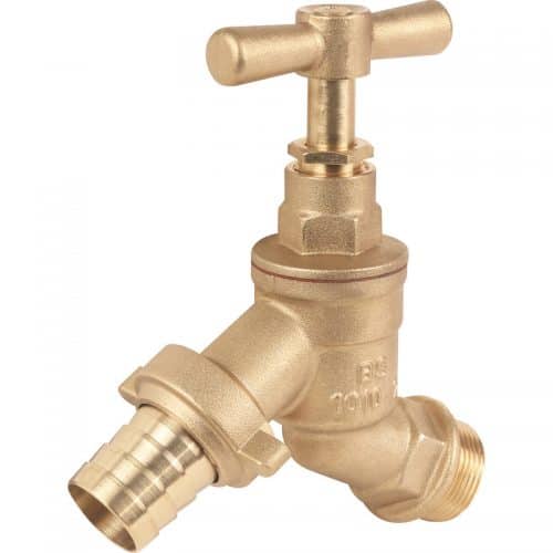 Hose Union Bibtap C/W Double Check Valve 3/4"