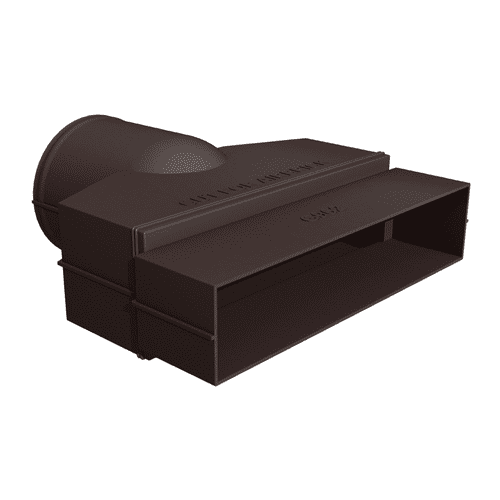 Square To Round Telescopic Adaptor