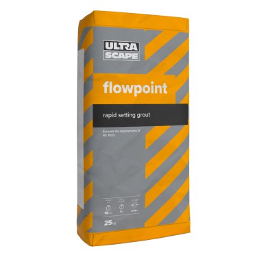 Flowpoint Rapid Set Grout Charcoal 25Kg