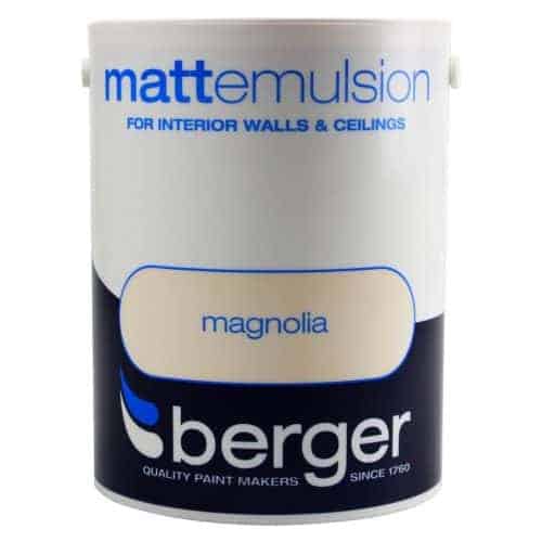 Berger Matt Emulsion Magnolia 5L