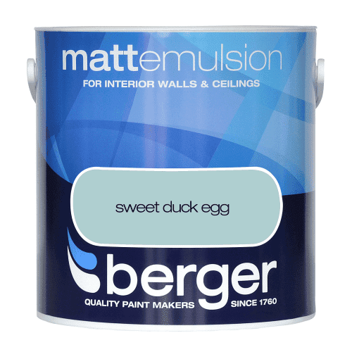 Berger Matt Emulsion Sweet Duck Egg 2.5L