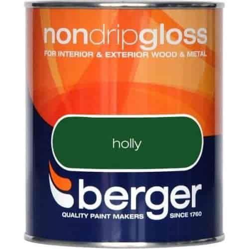 Berger Non Drip Gloss Holly 750ml