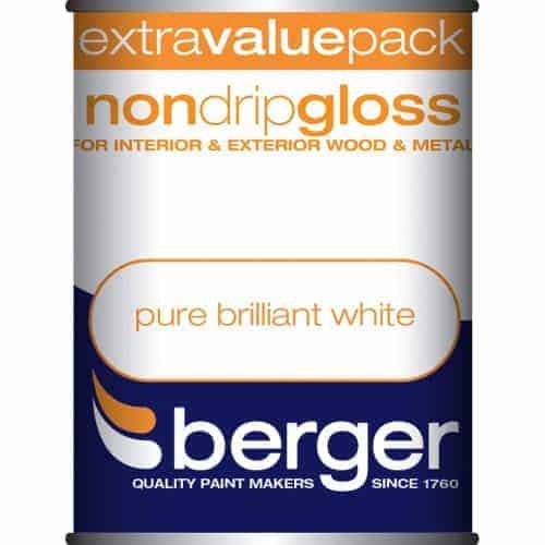 Berger Non Drip Gloss White 1.25L