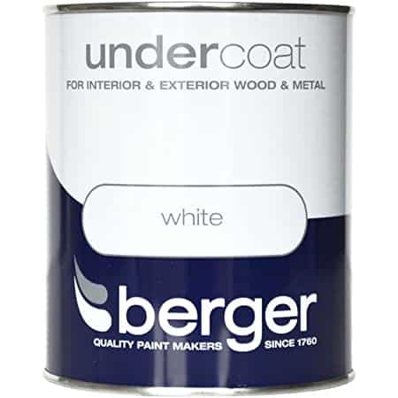 Berger Quick Dry Primer Undercoat White 750ml