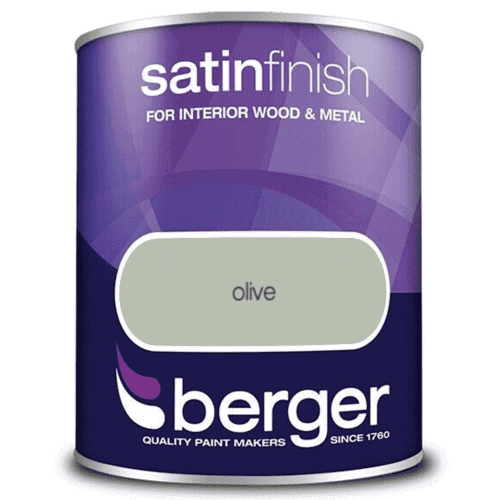 Berger Satin Sheen Olive 750ml