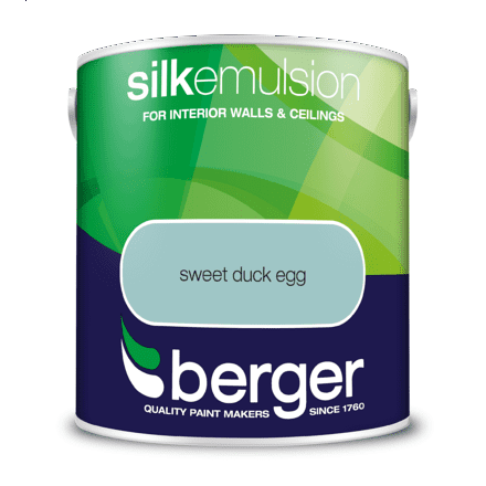 Berger Silk Emulsion Sweet Duck Egg 2.5L