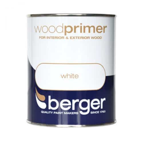 Berger Wood Primer White 750ml