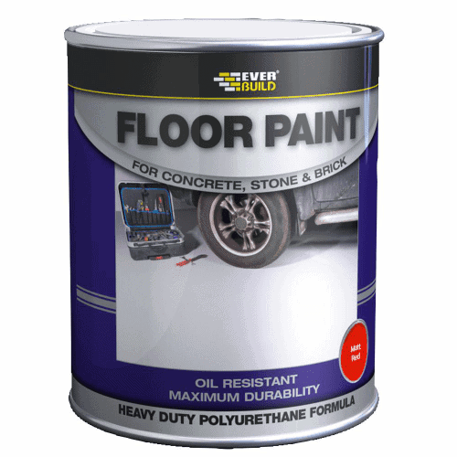 Floor Paint Matt Red 5L