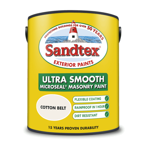 Sandtex Exterior Masonry Paint Cotton Belt 5L