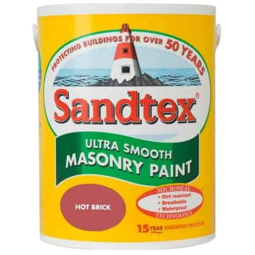 Sandtex Exterior Masonry Paint Hot Brick 2.5L