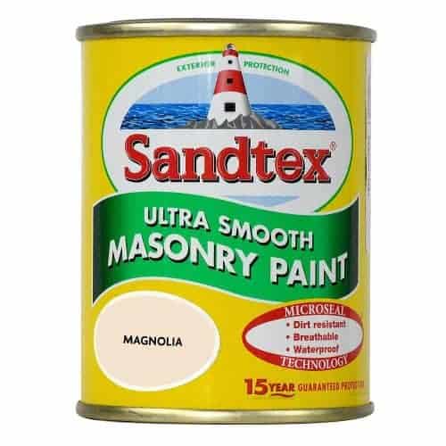 Sandtex Exterior Masonry Paint Magnolia 5L