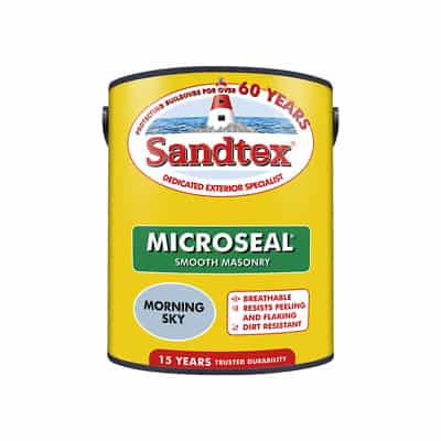 Sandtex Exterior Masonry Paint Morning Sky 5L