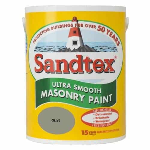 Sandtex Exterior Masonry Paint Olive 5L
