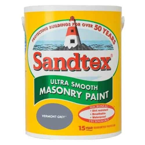 Sandtex Exterior Masonry Paint Vermont Grey 5L