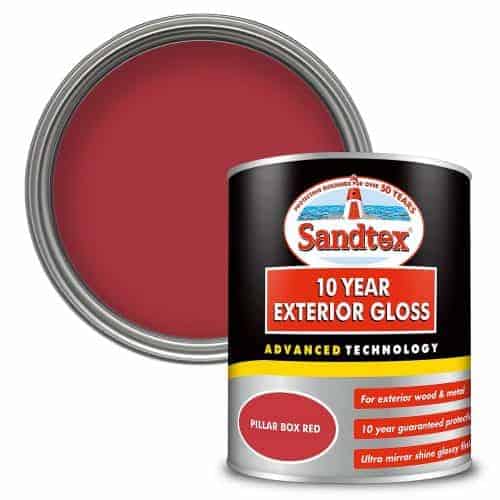 Sandtex 10 Year Exterior Gloss Pillar Box Red 750ml