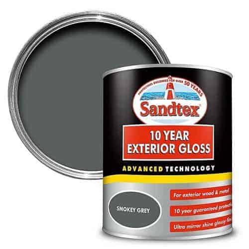 Sandtex 10 Year Exterior Gloss Smokey Grey 750ml