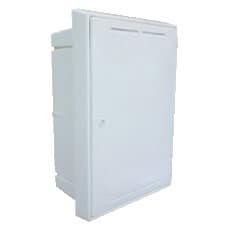 Electric Meter Box - Recessed Built Into The Wall