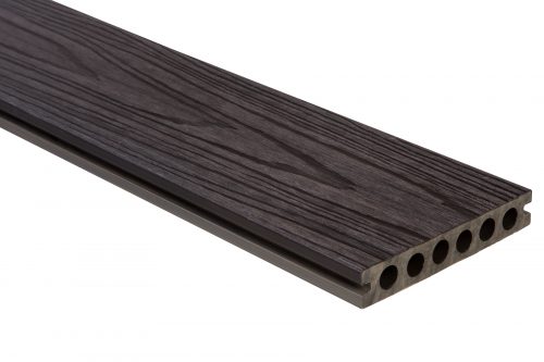 Composite Hd Dual Decking 143 X 22.5mm 3.6m Fully Capped - Carbon