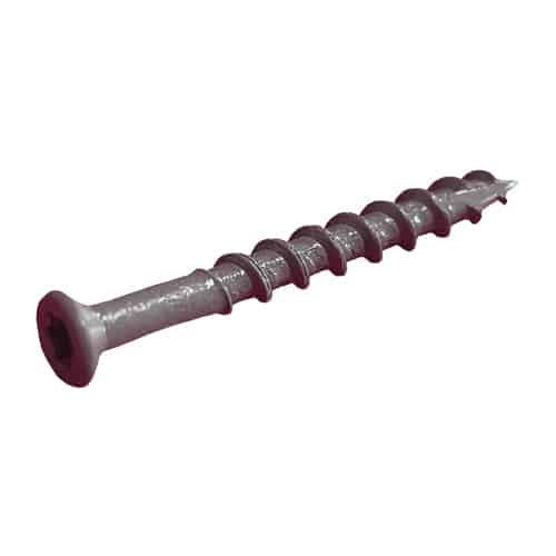 C-Clad Composite Decking Coloured Screws 100 - Teak