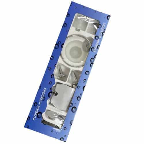 6 Piece Bathroom Accessory Pack