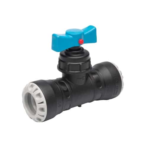 Mdpe Pushfit Stop Valve