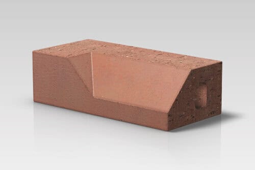 Pl 4.2 Plinth Internal Return Corner Red Right