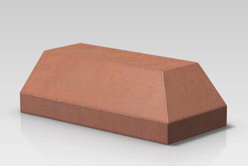 Pl 7.2 Plinth External Return Corner Red Right