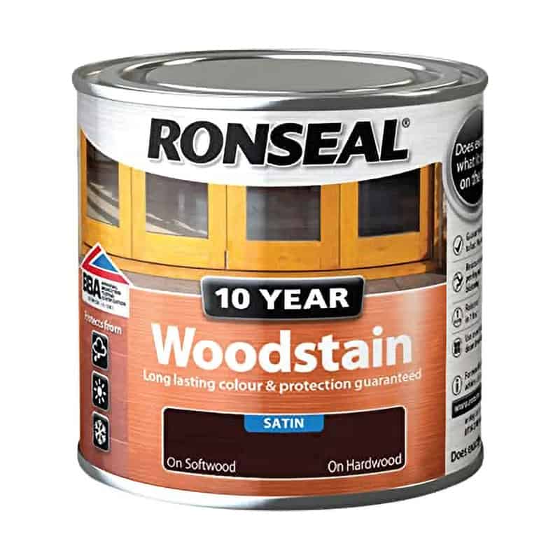 Ronseal 10 Year Woodstain Satin 750ml