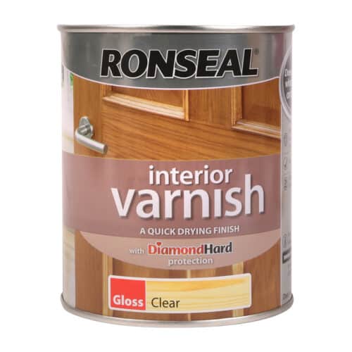 Ronseal Interior Wood Varnish Clear Gloss
