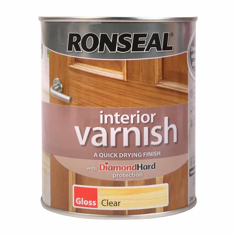 Ronseal Interior Wood Varnish Clear Gloss