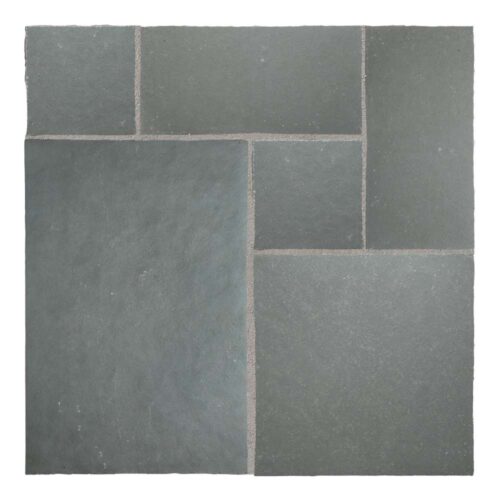 Natural Stone Patio Kit Kotah Blue Indian Limestone