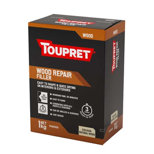 Toupret Wood Repair Filler 1kg