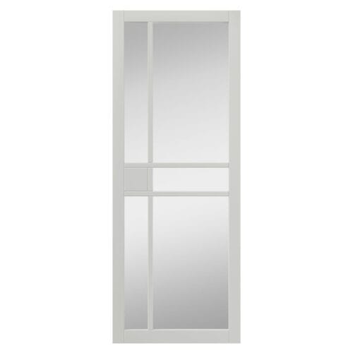 City White Clear Glazed Internal Door