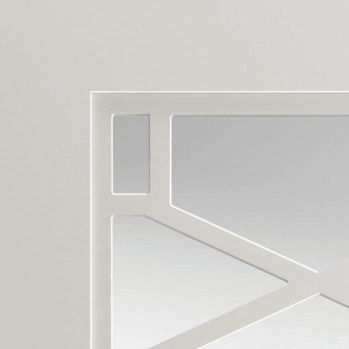 Quartz Glazed White Internal Door - Image 4