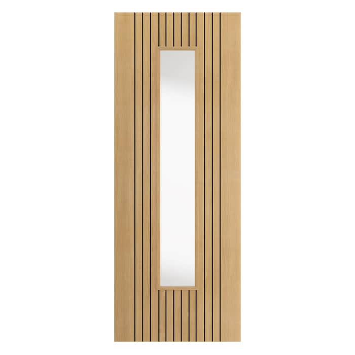 Aria Oak Glazed Internal Door