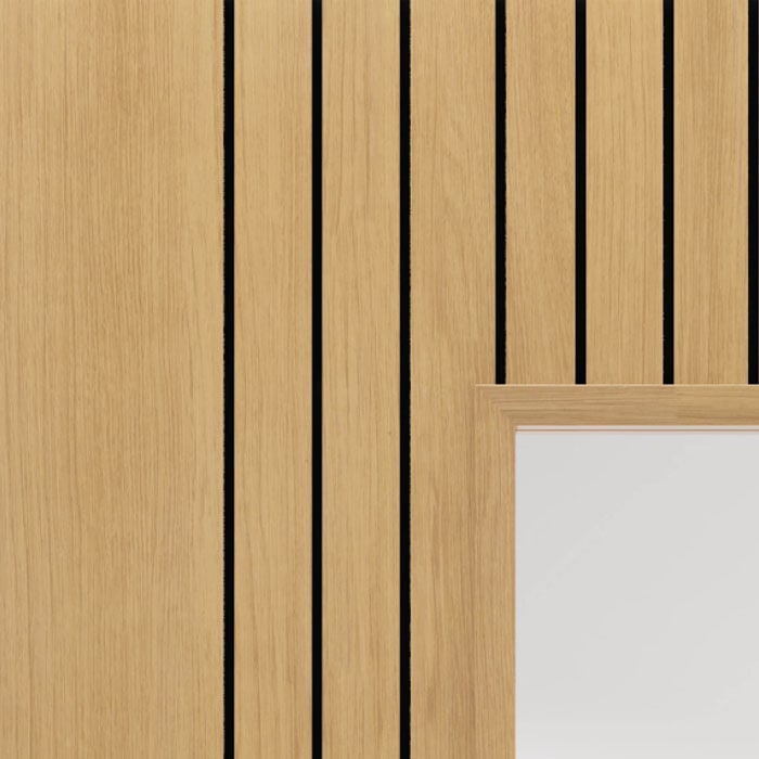 Aria Oak Glazed Internal Door - Image 3