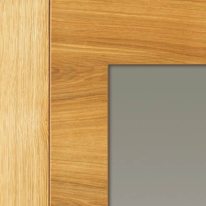 Mistral Oak Glazed Internal Door - Image 4
