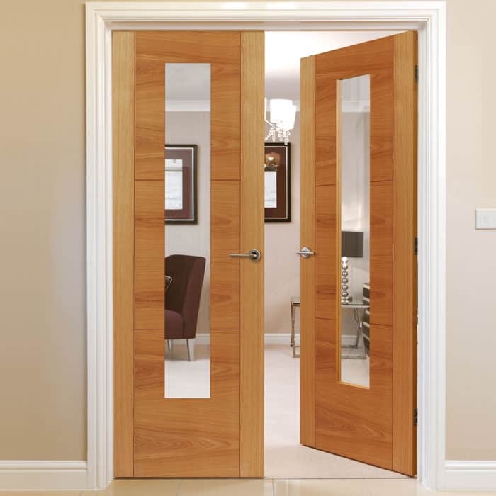 Mistral Oak Glazed Internal Door - Image 3
