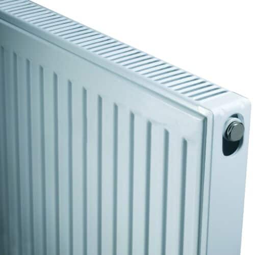Kartell K-rad Kompact Single Panel Radiator, White, 600mm X 500mm - Type 11