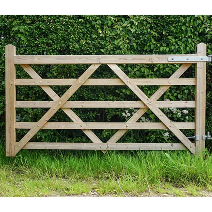 Field 5 Bar Gates 915mm - Image 4