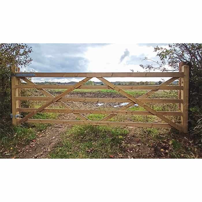 Field 5 Bar Gates 915mm - Image 2