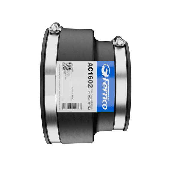 Fernco Ac1602 Adaptor Coupling 144-160/110-122mm - Image 3