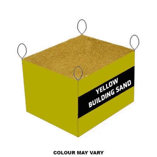 Yellow Building Sand Bulk Bag